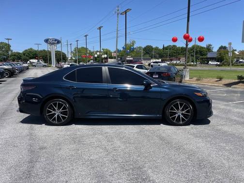 Blue 2021 Toyota Camry