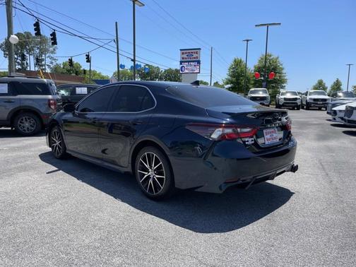 Blue 2021 Toyota Camry