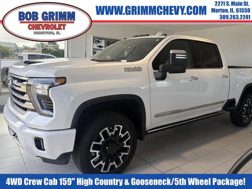 Iridescent Pearl Tricoat 2025 Chevrolet Silverado 2500 High Country