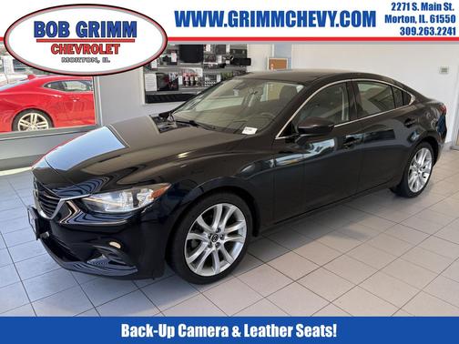 Jet Black Mica 2014 Mazda Mazda6 i Touring