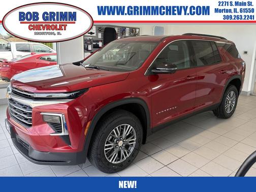 Radiant Red Tintcoat 2026 Chevrolet Traverse LT