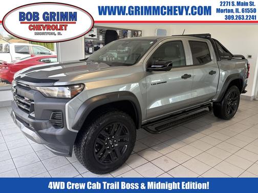 Sterling Gray Metallic 2025 Chevrolet Colorado Trail Boss