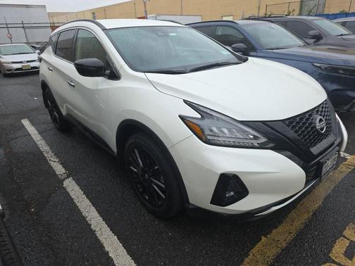 Pearl White Tricoat 2024 Nissan Murano SV Intelligent AWD