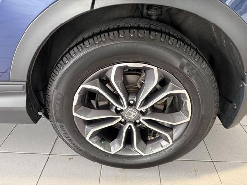 Blue 2022 Honda CR-V AWD EX