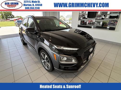 Ultra Black 2018 Hyundai KONA Limited