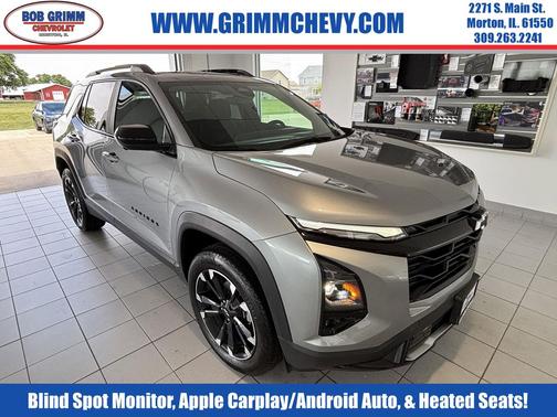 Sterling Gray Metallic 2025 Chevrolet Equinox FWD RS