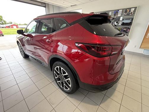 Radiant Red Tintcoat 2025 Chevrolet Blazer RS