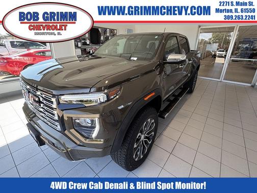 Deep Bronze Metallic 2024 GMC Canyon Denali