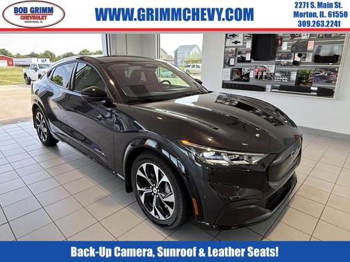 Dark Matter Gray 2022 Ford Mustang Mach-E Premium