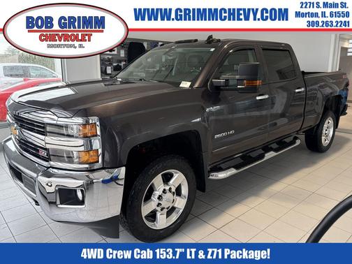 Tungsten Metallic 2016 Chevrolet Silverado 2500 LT