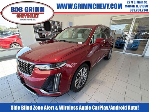 Infrared Tintcoat 2021 Cadillac XT6 Premium Luxury AWD