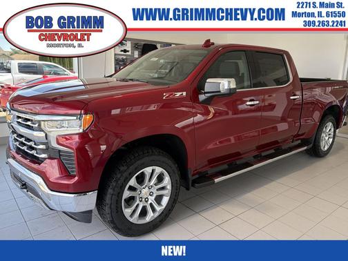 Radiant Red Tintcoat 2026 Chevrolet Silverado 1500 LTZ