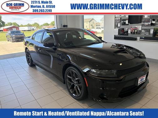 Pitch Black Clearcoat 2023 Dodge Charger R/T