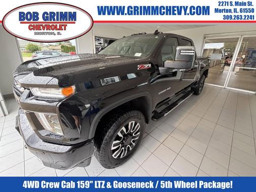 Black 2022 Chevrolet Silverado 2500 LTZ