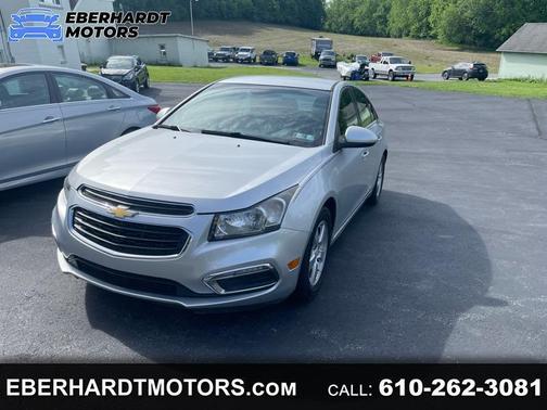 Silver 2015 Chevrolet Cruze 1LT