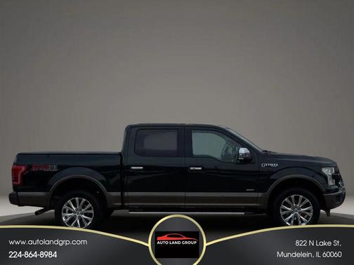 Caribou Metallic 2015 Ford F-150 Lariat