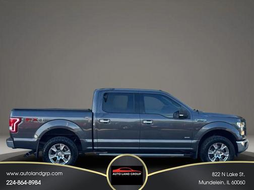 Gray 2016 Ford F-150 XLT