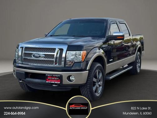 Tuxedo Black Metallic 2012 Ford F-150 Lariat