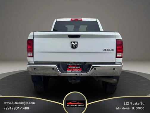 2018 RAM 2500 Tradesman Crew Cab 4x4 8' Box