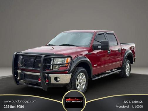 Red 2013 Ford F-150 XLT