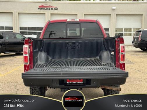Red 2013 Ford F-150 XLT