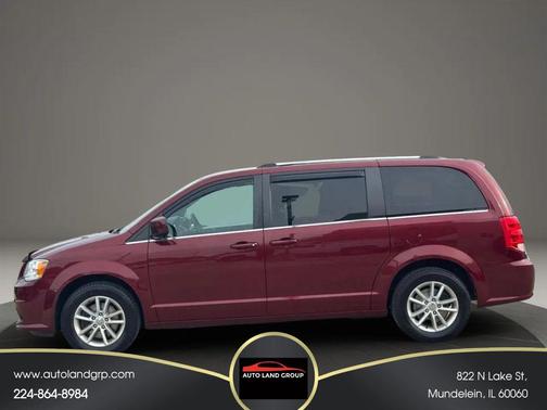 Red 2019 Dodge Grand Caravan SXT
