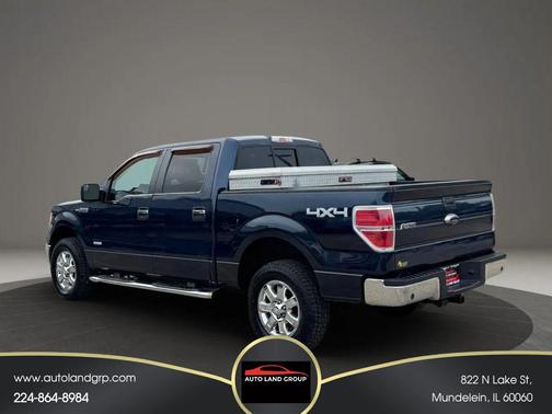 Blue 2013 Ford F-150 XLT