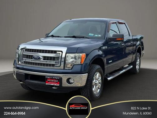 Blue 2013 Ford F-150 XLT