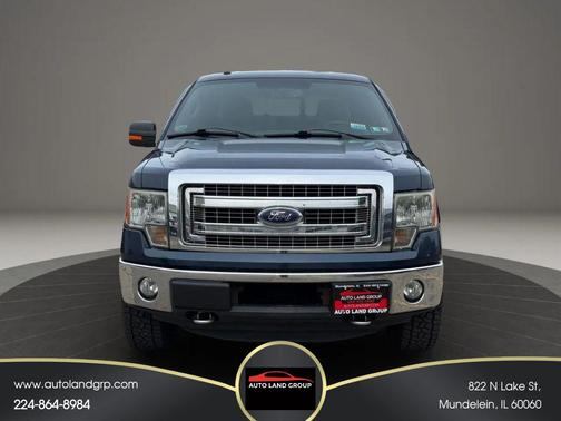 Blue 2013 Ford F-150 XLT