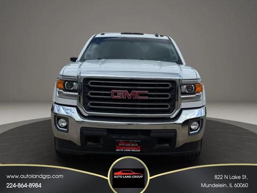 Summit White 2017 GMC Sierra 2500 SLE