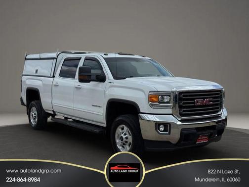 Summit White 2017 GMC Sierra 2500 SLE