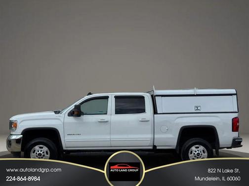 Summit White 2017 GMC Sierra 2500 SLE
