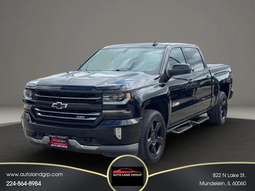 Black 2017 Chevrolet Silverado 1500 LTZ