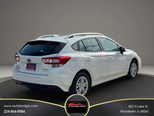 Crystal White Pearl 2017 Subaru Impreza 2.0i Premium