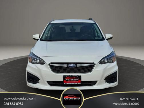 Crystal White Pearl 2017 Subaru Impreza 2.0i Premium