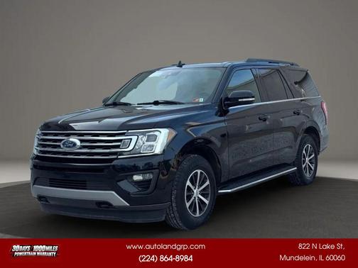 Agate Black Metallic 2019 Ford Expedition XLT