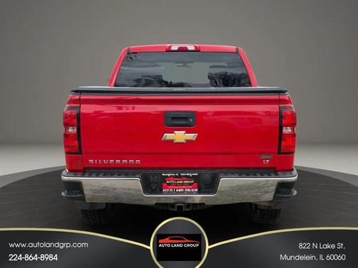 Red 2017 Chevrolet Silverado 1500 1LT