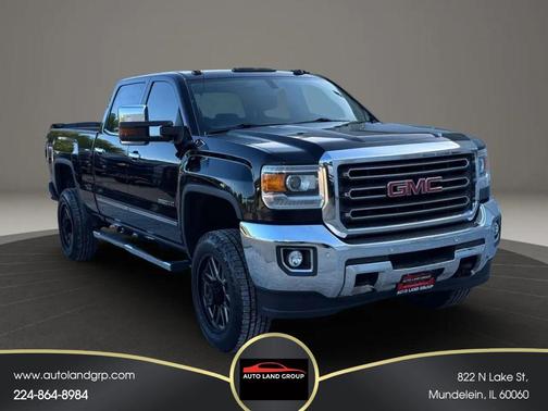 Onyx Black 2016 GMC Sierra 2500 SLT