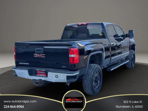 Onyx Black 2016 GMC Sierra 2500 SLT