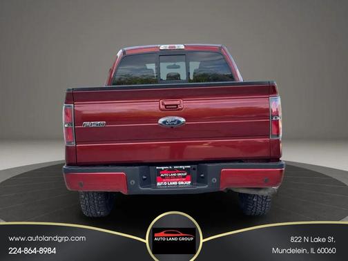Red 2014 Ford F-150 FX4