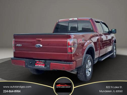 Red 2014 Ford F-150 FX4