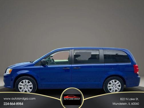 Indigo Blue Clearcoat 2019 Dodge Grand Caravan SE