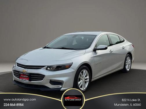 Silver 2016 Chevrolet Malibu LT Sedan 4D
