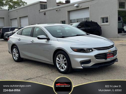 Silver 2016 Chevrolet Malibu LT Sedan 4D