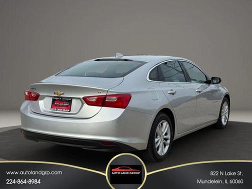 Silver 2016 Chevrolet Malibu LT Sedan 4D