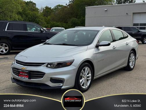 Silver 2016 Chevrolet Malibu LT Sedan 4D