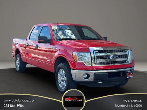 Red 2013 Ford F-150 XLT