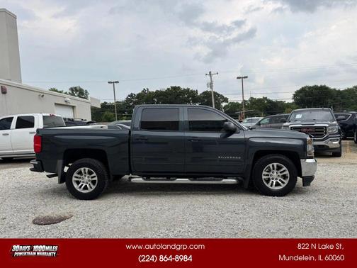 Gray 2017 Chevrolet Silverado 1500 1LT