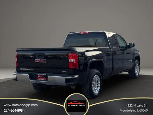 Onyx Black 2017 GMC Sierra 1500 SLE