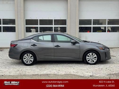 Gun Metallic 2024 Nissan Sentra S